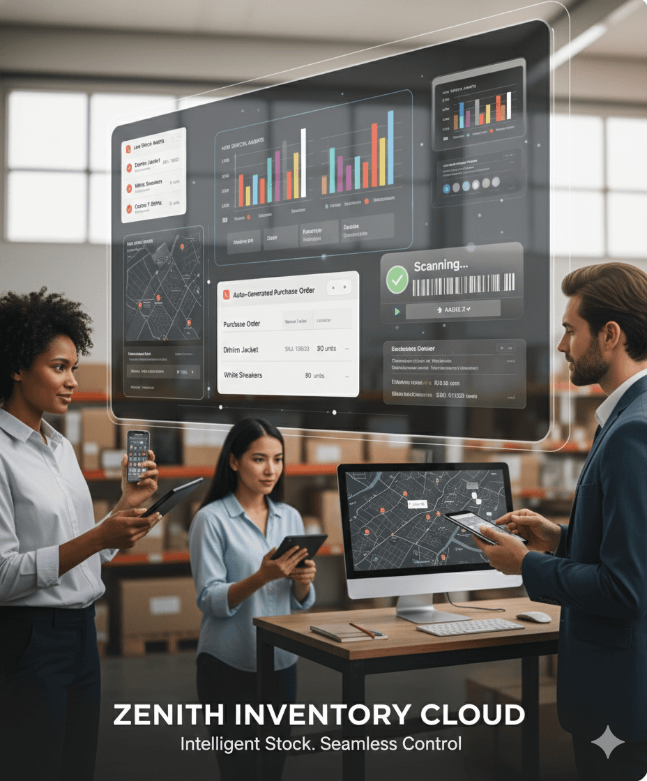 Retail management dashboard